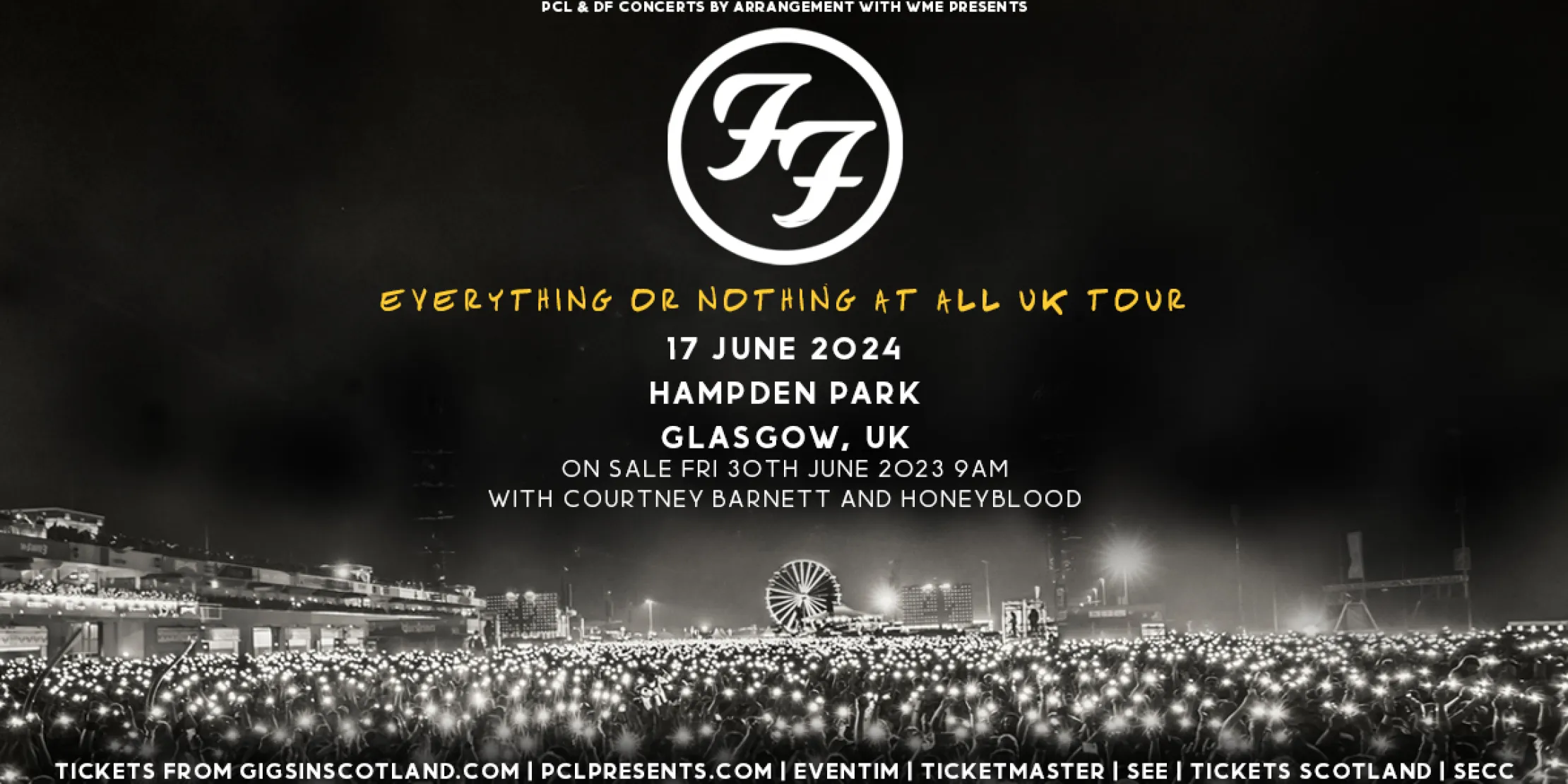 Hampden Park Stadium Parking Foo Fighters Concert 2024.webp